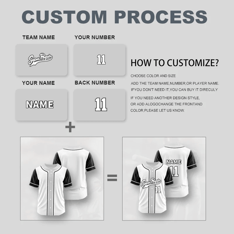 Unisex White & Yellow Black Baseball Jersey – Custom Name & Number - Image 4