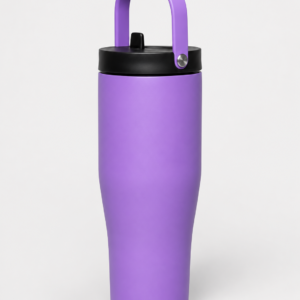 Insulated Travel Tumbler with Handle - Image 2