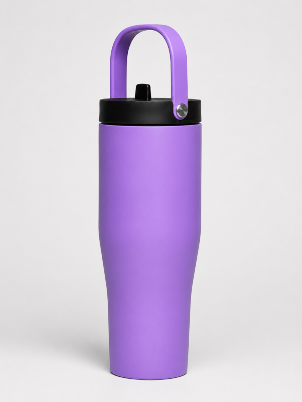 Insulated Travel Tumbler with Handle