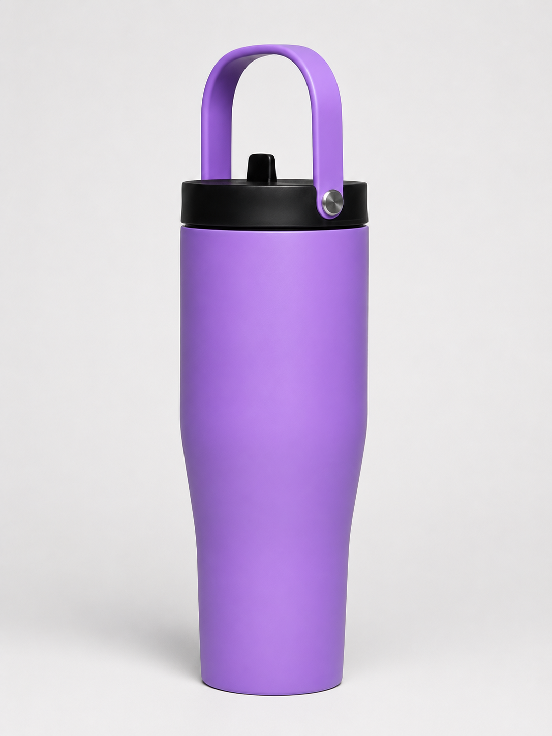 Insulated Travel Tumbler with Handle - Image 1