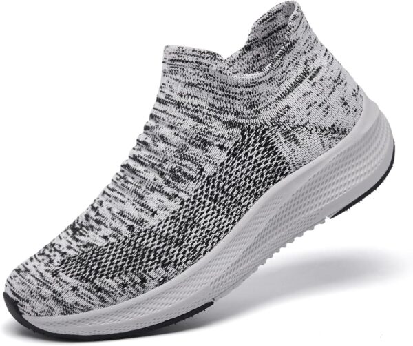 Women's Breathable Slip-On Knit Walking Shoes