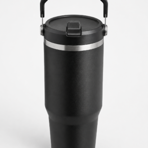 Insulated Tumbler with Flip Straw Lid - Image 2